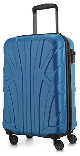 Suitline - leichtes Handgepäck 55x35x20 cm Flugzeug-Trolley 34 L...