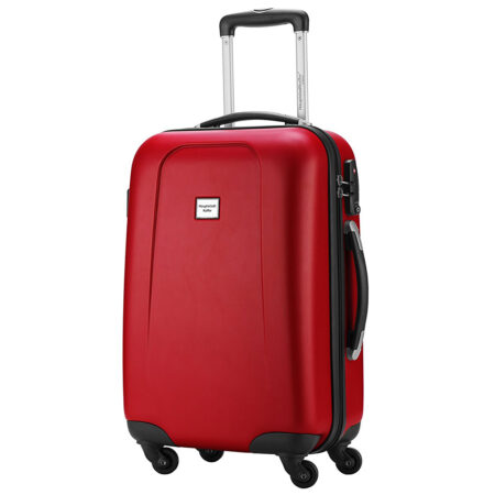 Hartschalen Bordgepäck Kabinen Trolley 55x38x22 cm im rot