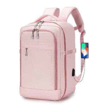 gebührenfreie Handgepäck, Rucksack für Frauen, pink rosa