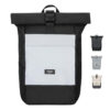 roll-top rucksack mit Reflektoren