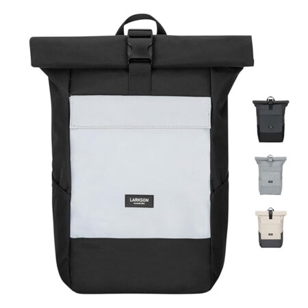 roll-top rucksack mit Reflektoren
